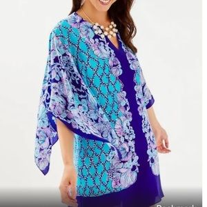 LP Shalynn  silk caftan NWT size 12